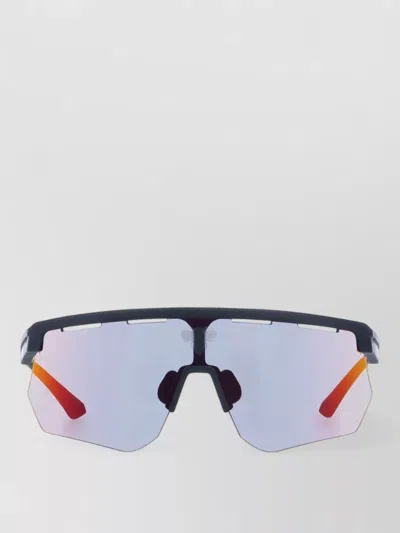 Facehide Sunglasses Angular Frame Colored Lenses Case