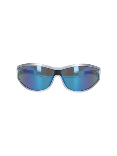 Facehide Sunglasses "bullet" In Blue