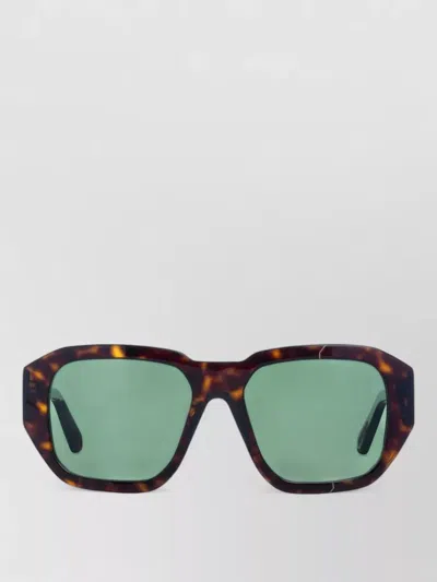 Facehide Sunglasses Round Shape Lenses Tortoiseshell Frame