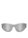 Facehide Sunglasses In Silver