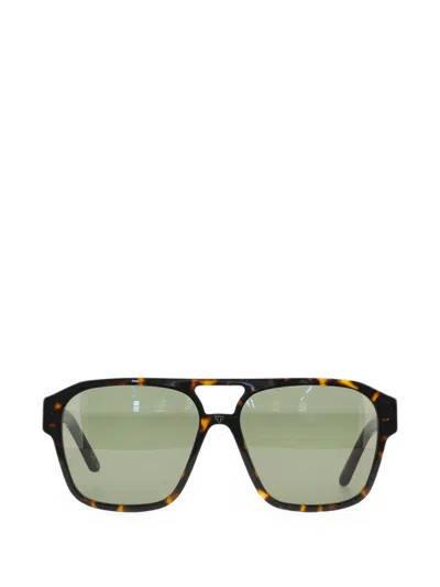 Facehide Tortoiseshell-effect Pilot-frame Sunglasses In Multi