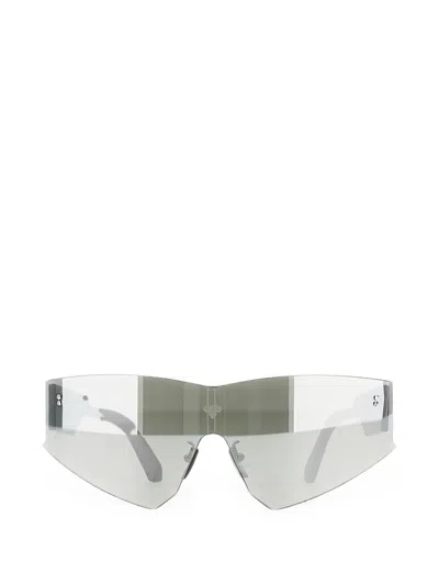Facehide Vertigo Geometric-frame Sunglasses In Gray
