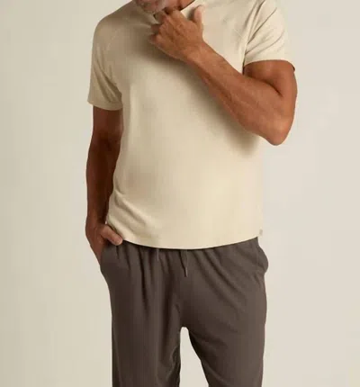 Faceplant Dreams Men's Short Sleeve Shirt In Oatmeal In White
