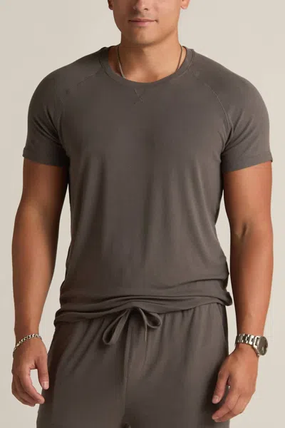 Faceplant Dreams Men's Short Sleeve Shirt In Soft Gray In Multi