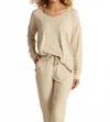 Faceplant Dreams Soft Pullover In Oatmeal In White