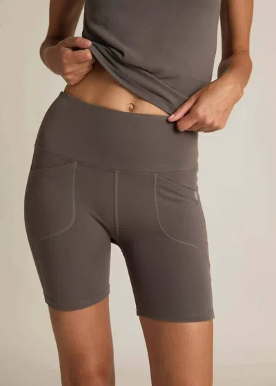 Faceplant Dreams Soft Skinny Short In Grey In Gray