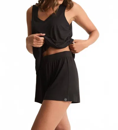 Faceplant Dreams Studio Shorts In Black