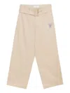 Facetasm Hose Mit Logo-stickerei In Neutral