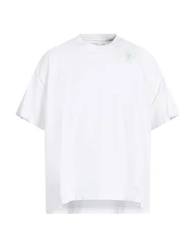 Facetasm Man T-shirt White Size 5 Cotton