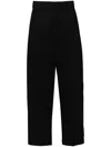 Facetasm Barcode Print Sweat Pants In Black
