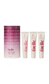 Facile Skincare Lip Jelly Trio Set In Berrys