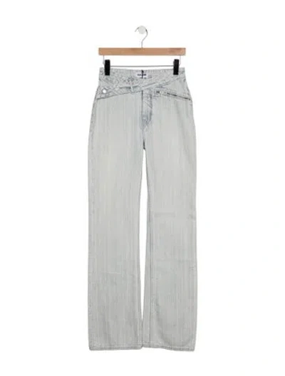 Pre-owned Facon Jacmin High-rise Flared Jeans W/ Tags In Blue