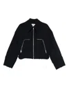 Facon Jacmin Marty Jacke Mit Ausgefransten Kanten In Blue