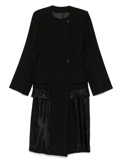 Facon Jacmin Moa Coat In Black