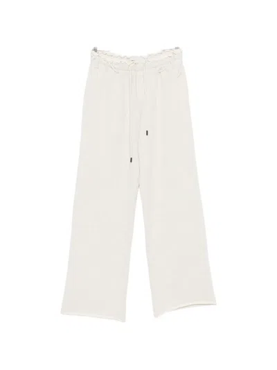 Facon Jacmin Pipa Drawstring-waist Track Pants In Neutral