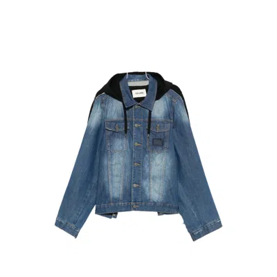 Facon Jacmin Venus Hooded Jacket In Blue