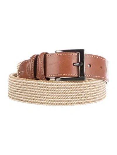 Pre-owned Façonnable Belt In Neutrals