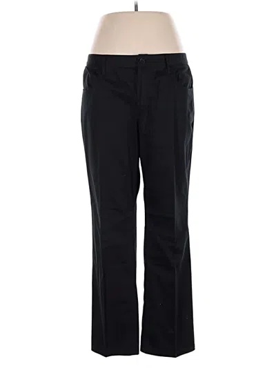 Pre-owned Façonnable Casual Pants In Black