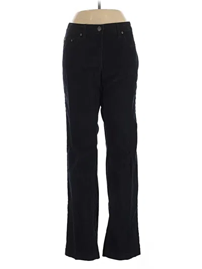 Pre-owned Façonnable Casual Pants In Black