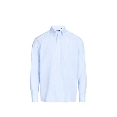 Façonnable Chemise À Rayures En Coton