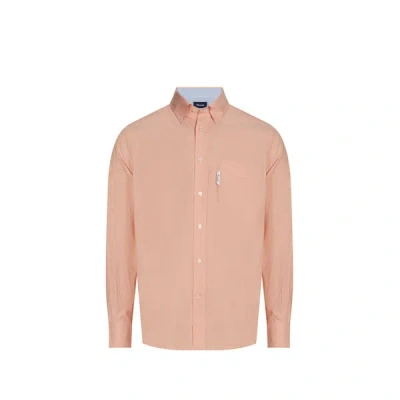 Façonnable Chemise En Coton In Orange