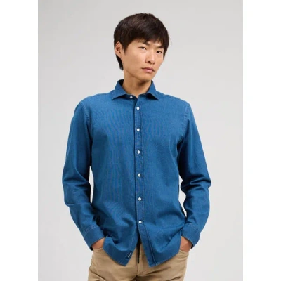 Façonnable Chemise En Coton Tissée