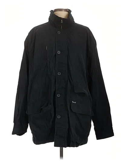 Pre-owned Façonnable Coat In Black