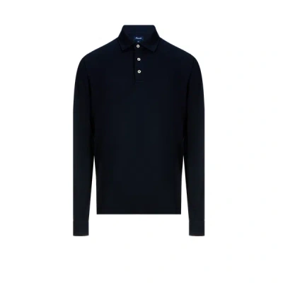 Façonnable Cotton Polo Shirt In Black