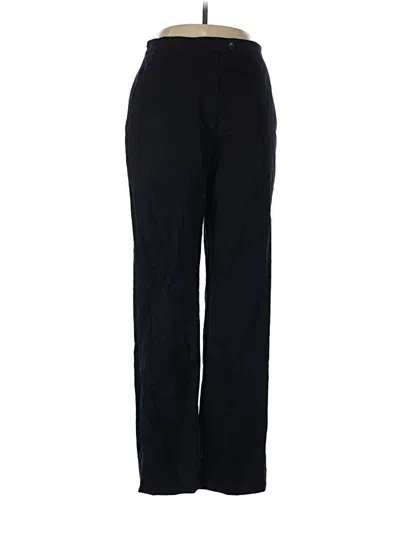 Pre-owned Façonnable Dress Pants In Black