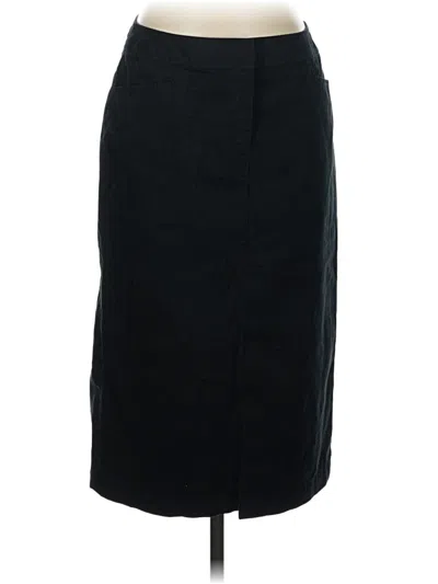 Pre-owned Façonnable Formal Skirt In Black