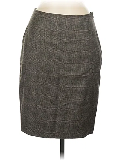 Pre-owned Façonnable Formal Skirt In Gray