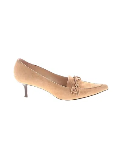 Pre-owned Façonnable Heels In Tan