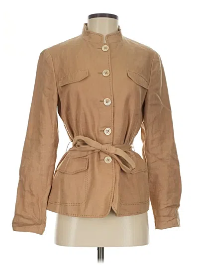 Pre-owned Façonnable Jacket In Brown