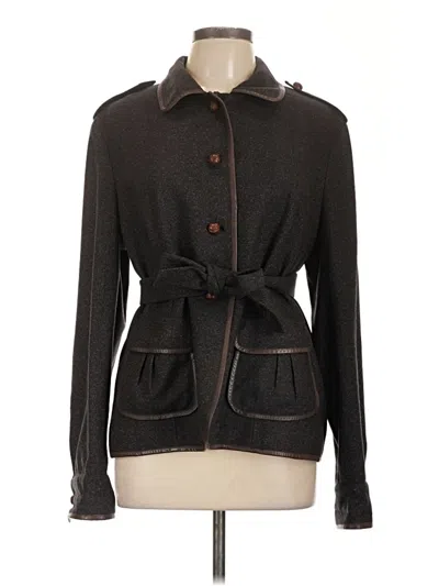 Pre-owned Façonnable Jacket In Brown