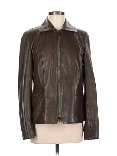 Pre-owned Façonnable Jacket In Brown