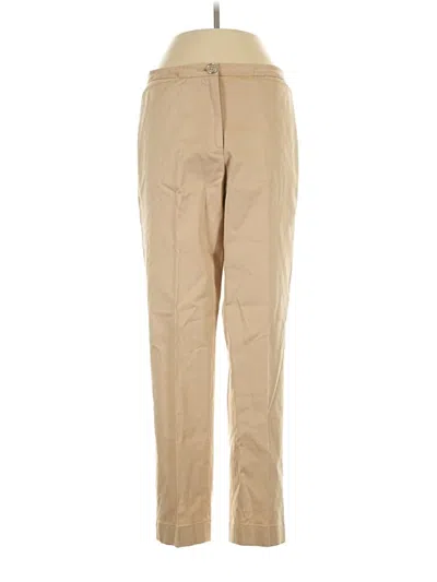 Pre-owned Façonnable Khaki Pant In Tan
