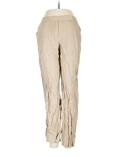 Pre-owned Façonnable Khaki Pant In Tan