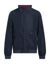 Façonnable Man Jacket Blue Size S Polyester In Multi