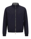 Façonnable Man Jacket Midnight Blue Size S Polyamide In Blue