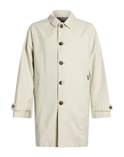 Façonnable Man Overcoat & Trench Coat Beige Size S Cotton, Polyamide In Neutral