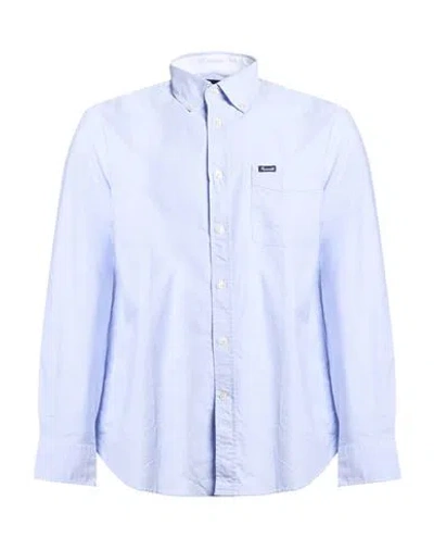 Façonnable Man Shirt Light Blue Size S Cotton