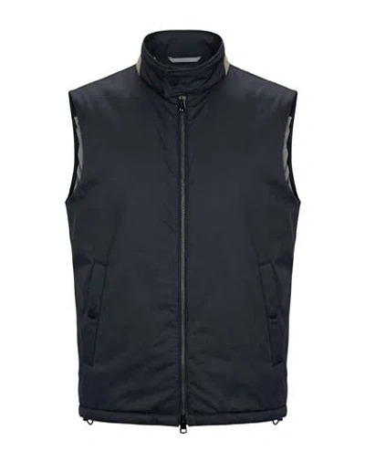Façonnable Man Vest Midnight Blue Size S Polyester
