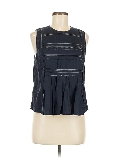 Pre-owned Façonnable Sleeveless Blouse In Blue