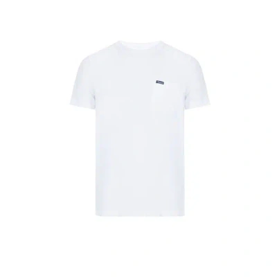 Façonnable Givenchy Paris 3 Avenue George V T-shirt In Cotton In White