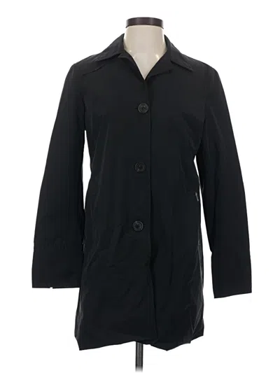 Pre-owned Façonnable Trenchcoat In Black
