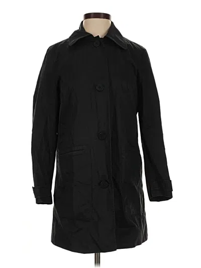 Pre-owned Façonnable Trenchcoat In Black