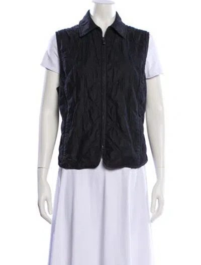Pre-owned Façonnable Vest In Black