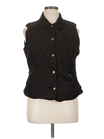 Pre-owned Façonnable Vest In Brown
