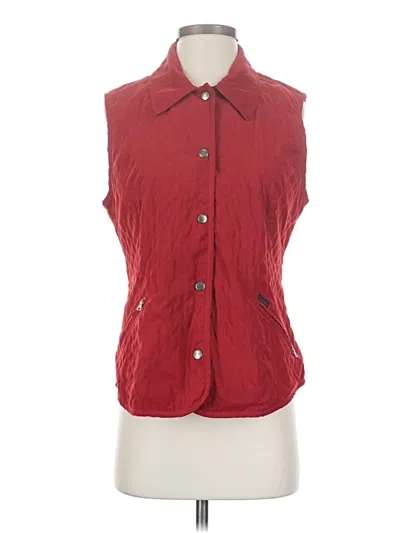 Pre-owned Façonnable Vest In Red