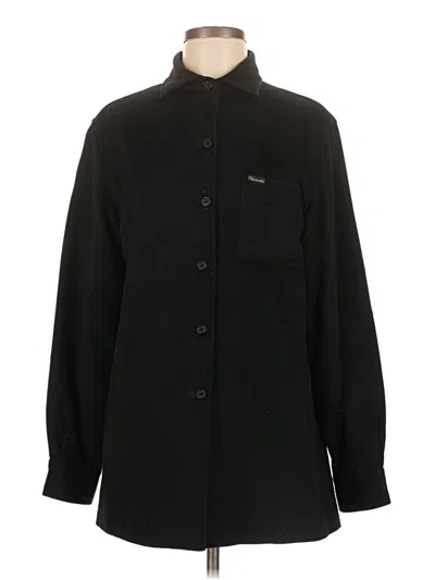 Pre-owned Façonnable Wool Coat In Black